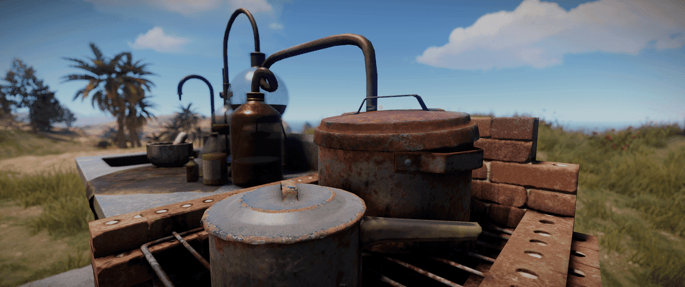 Mixing Table in Rust: All Teas and Recipes 2026 — Rust Screenshot 2