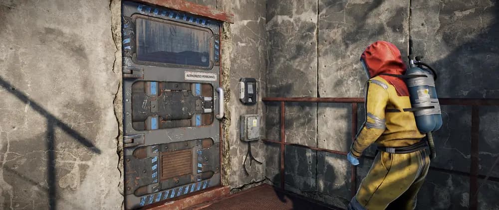 Blue card Rust: monument routes and red card - Rust screenshot 5