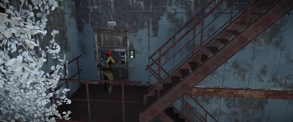 Blue card Rust: monument routes and red card - Rust screenshot 2
