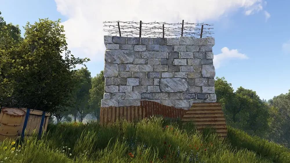 Base Building in Rust: Cupboard, Airlock, and Defense — Rust Screenshot 1