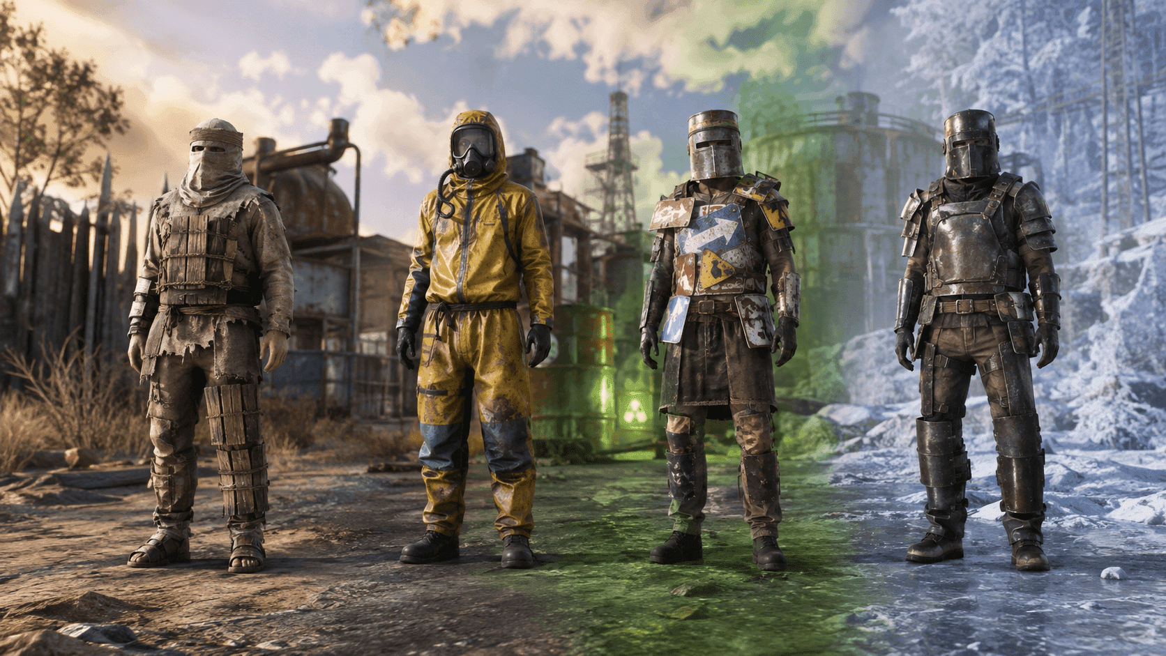 Armor and damage in Rust: protection for different tasks