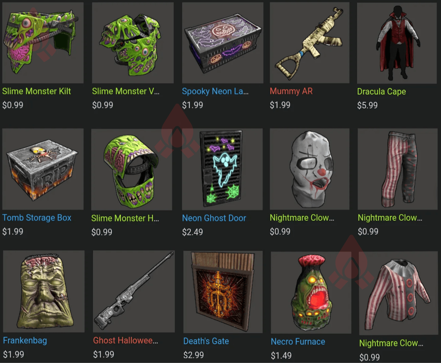 New Skins in Rust: Skin Collection Update