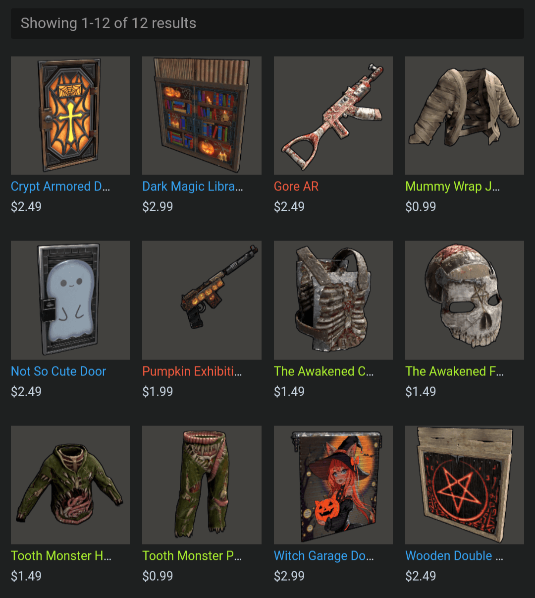 New Skins for Rust: Fresh Release