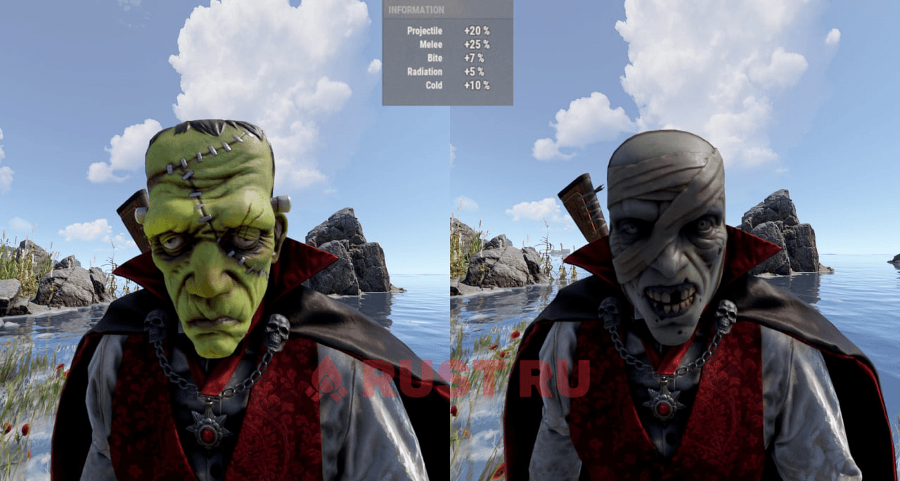 Two new creepy skins for Halloween!