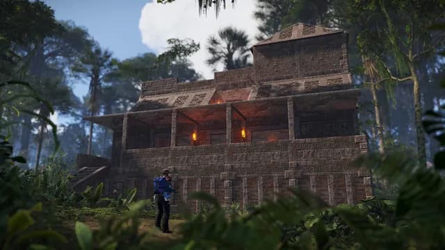 Jungle — строительный скин — дополнение для Rust