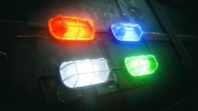 Industrial Lights — дополнение для Rust