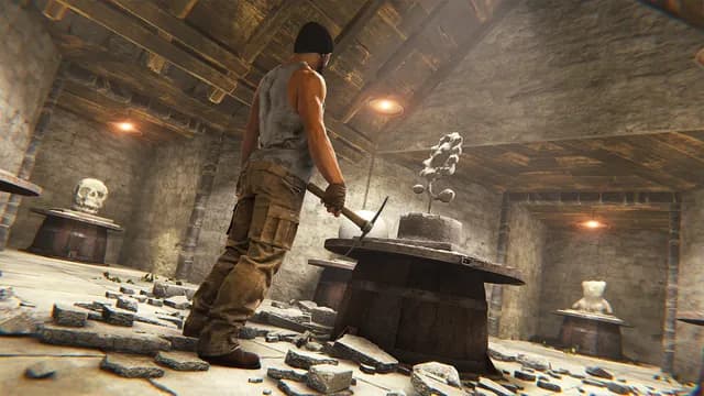 Stone Sculpture — дополнение для Rust