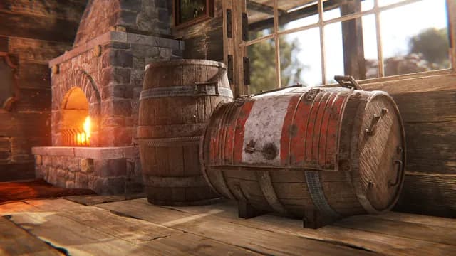 Frontier Decor Pack — бочки и оформление базы в Rust