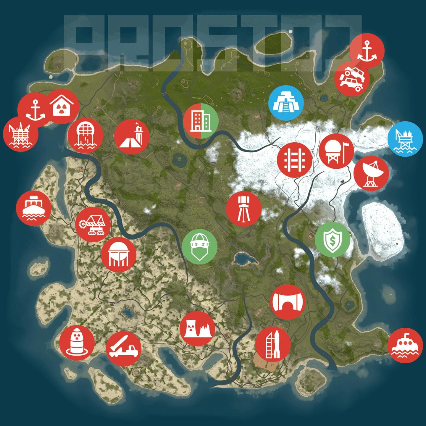 Current map: SIMPLE #4 PVE [Peaceful]