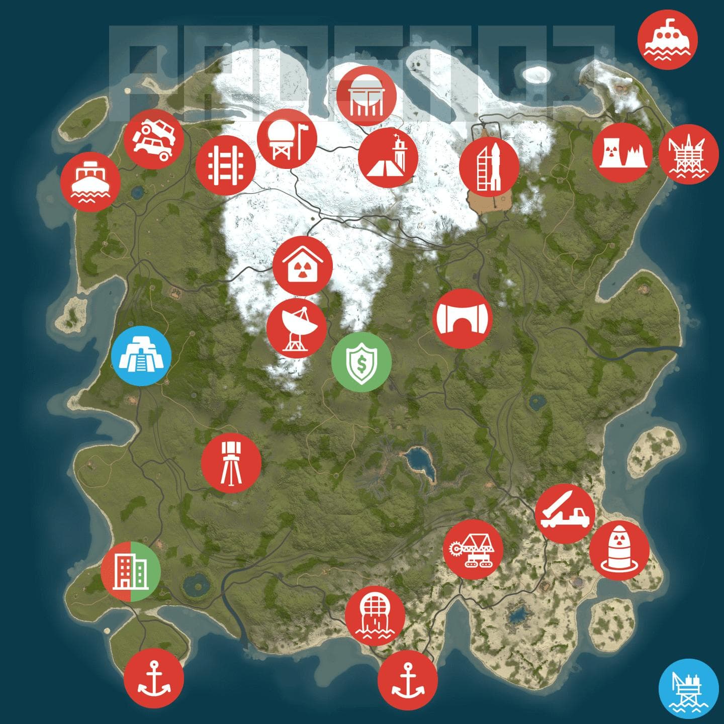 Current map