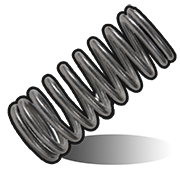 Metal spring